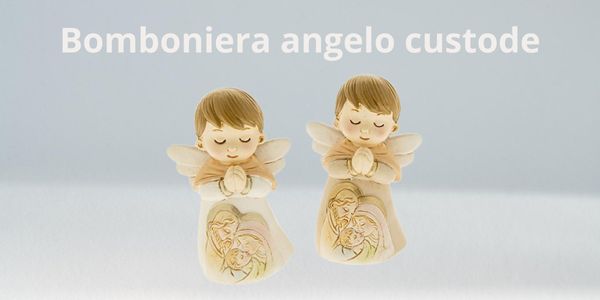 Bomboniera angelo custode come simbolo significativo